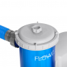 Transparent patron filter pump för pool ovan mark Bestway Flowclear 58675 Rabatter