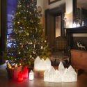 Bordslampa Jul hus julkrubba skandinavisk design Slide Kuusi Rea