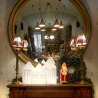 Bordslampa Jul julkrubba hus skandinavisk design Slide Kolme Erbjudande