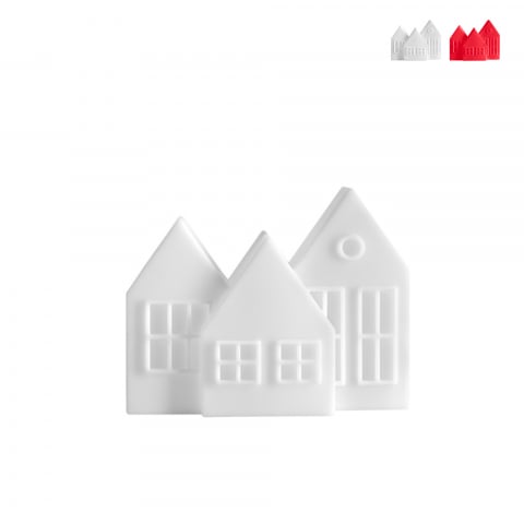 Bordslampa Jul julkrubba hus skandinavisk design Slide Kolme Kampanj
