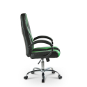 Kontorsstol gaming ergonomisk sportig konstläder höjdjusterbar Qatar Emerald Rea