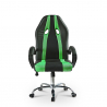 Kontorsstol gaming ergonomisk sportig konstläder höjdjusterbar Qatar Emerald Erbjudande