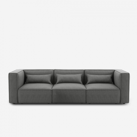 Modulsoffa 3 -sits modern design i tyg modulär Solv Kampanj