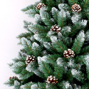 Konstgjord julgran klädd med dekorationer 180 cm Manitoba Rabatter