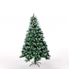 Konstgjord julgran klädd med dekorationer 120 cm Ottawa Erbjudande