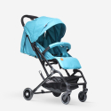 Hopfällbar lätt barnvagn 15 kg rullväska Poppy Mått
