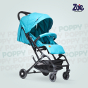 Hopfällbar lätt barnvagn 15 kg rullväska Poppy Egenskaper