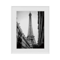 Tavla tryck fotografi Paris svart vitt 40x50cm Variety Eiffel Försäljning