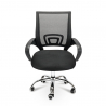 Kontorsstol ergonomisk med ländryggsstöd andningsbart tyg Officium Erbjudande