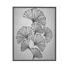 Tavla tryck blad svart vitt minimalistisk design 40x50cm Variety Masamba Försäljning