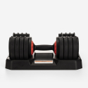 Justerbar hantel vikt variabel belastning cross training gym 25 kg Oonda Rabatter