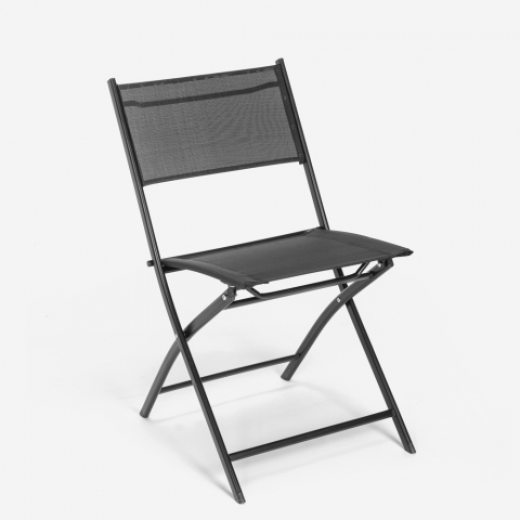 Fällbar stol för utomhus trädgård terrass pool textilene Hugo Kampanj