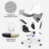 Spelstol fåtölj ergonomisk andningsbar futuristisk design fotstöd Gordian Plus Katalog