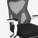 Spelstol fåtölj ergonomisk andningsbar futuristisk design fotstöd Gordian Plus Mått