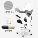 Spelstol fåtölj ergonomisk andningsbar futuristisk design Gordian Katalog