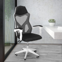 Spelstol fåtölj ergonomisk andningsbar futuristisk design Gordian Försäljning