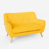 2 -sits soffa i tyg modern design skandinavisk stil Irvine Rea