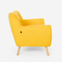 2 -sits soffa i tyg modern design skandinavisk stil Irvine Rabatter
