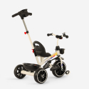 Trehjuling för barn med skjuthandtag och förvaringskorg Speedy Rabatter