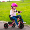 Trehjuling för barn med justerbar sits och förvaringskorg Bip Bip Mått