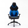 Spelstol ergonomisk konstläder sportig justerbar Portimao Sky Erbjudande