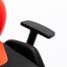 Spelstol ergonomisk konstläder sportig justerbar Portimao Fire Kostnad