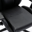 Spelstol ergonomisk konstläder sportig justerbar Portimao Pris