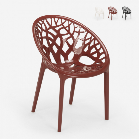 Stol polypropen modern design för kök bar restaurang utomhus Fragus Kampanj