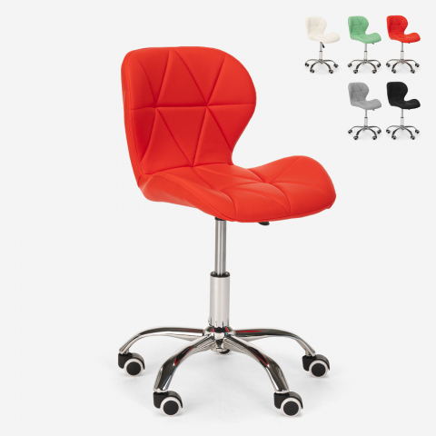 Svängbar stol pall kontor höjdjusterbar hjul design Ratal