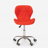 Svängbar stol pall kontor höjdjusterbar hjul design Ratal Mått