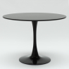 Set runt bord 100cm 4 stolar tulpan design modern skandinavisk stil Ross Rabatter