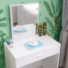 Sminkstation toalettbord med spegel och låda sovrum Dalila Rea
