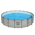 Pool ovan mark rund Bestway Steel Pro Max Pool Set 549x122cm 5618Y Rea