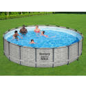 Pool ovan mark rund Bestway Steel Pro Max Pool Set 549x122cm 5618Y Försäljning