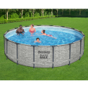 Pool ovan mark rund Bestway Steel Pro Max pool set 488x122cm 5619E Försäljning