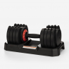 Ett par hantlar 2 x 25 kg gym fitness justerbar vikt variabel belastning Oonda Försäljning