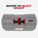 Ett par hantlar 2 x 25 kg gym fitness justerbar vikt variabel belastning Oonda Katalog