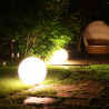 Sfärlampa LED sfärisk design Ø 30cm för utomhus trädgård bar restaurang Sirio Rabatter