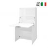 Skrivbord platsbesparande 70x70cm hopfällbart infällbar hylla garderob Dalia Försäljning