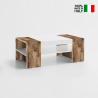 Soffbord tvåfärgad 110x60cm design vardagsrum Cherry Acero Försäljning
