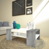 Soffbord vardagsrum 110x60cm modern design Cherry Concrete Kampanj