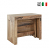Utdragbart matbord trä 90x51-300cm konsolbord Pratika Wood Försäljning