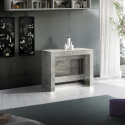 Utdragbart matbord 90x51-300cm grå entrékonsol Pratika Pilka Katalog