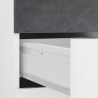 Skrivbord kontor 130x60cm platsbesparande skjutbar skiva Sliding L Ardesia Katalog