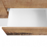 Skänk vardagsrum vit lönn trä modern design 220cm 5 dörrar New Coro Wide Katalog