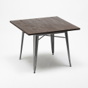 set bord 80x80cm 4 stolar Lix stil industriell design kök bar hustle Inköp