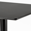 Set bord Horeca 70x70cm 2 stolar industriell design Starter Dark 