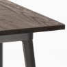 set högt bord 60x60cm 4 metall pallar vintage design bar axel Inköp