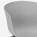 set kvadratisk matbord 80x80cm 4 stolar modern design krust 