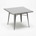 set kvadratisk matbord 80x80cm 4 stolar modern design krust 